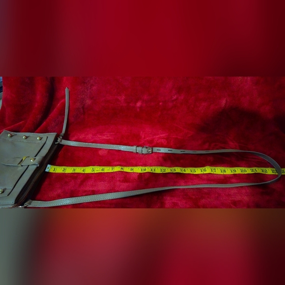 Botkier Olive Crossbody Bag with Gold Accents - Picture 7 of 9